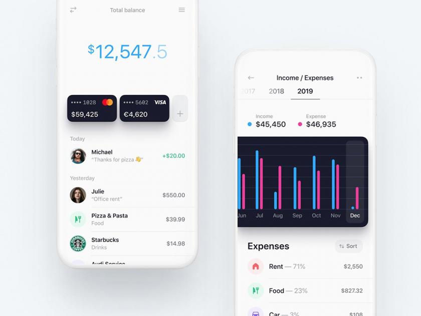 12組手機銀行App界面設(shè)計靈感