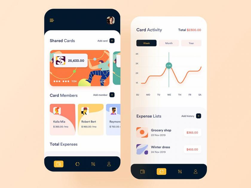12組手機銀行App界面設(shè)計靈感