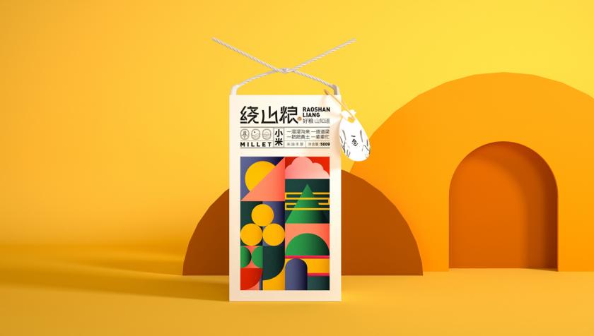 地域腔調(diào)！雜糧品牌VI設(shè)計
