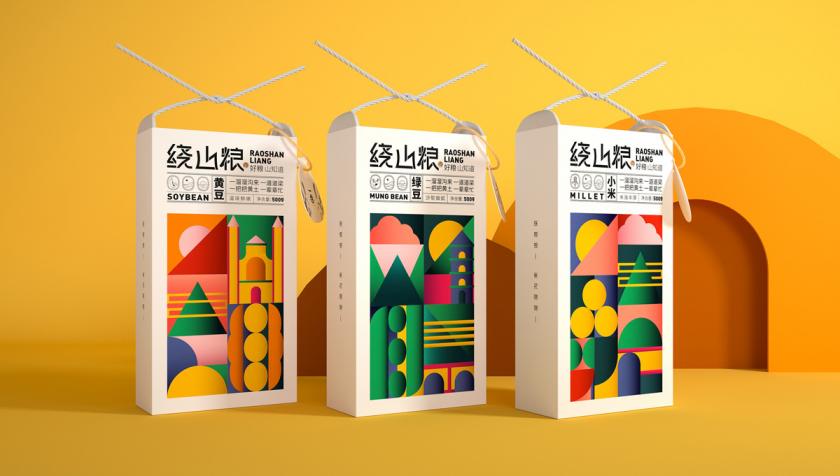 地域腔調(diào)！雜糧品牌VI設(shè)計