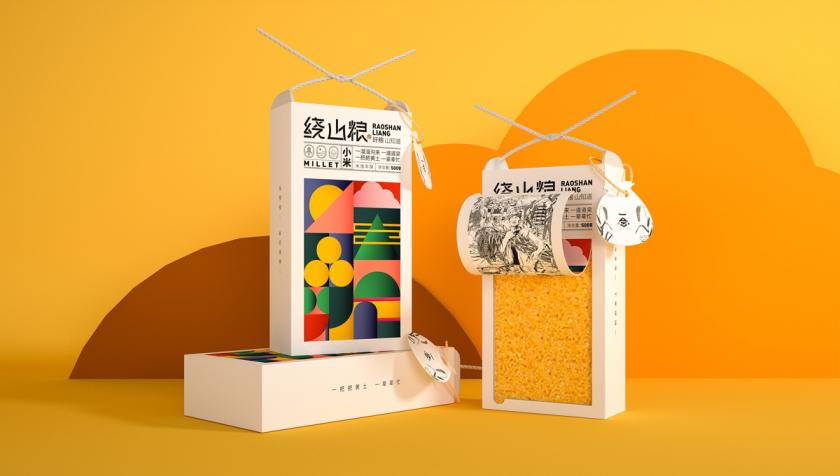 地域腔調(diào)！雜糧品牌VI設(shè)計