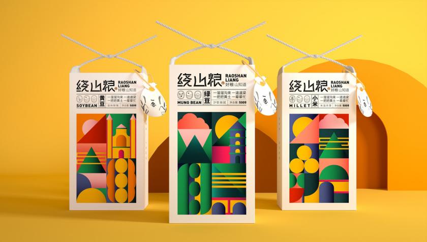 地域腔調(diào)！雜糧品牌VI設(shè)計