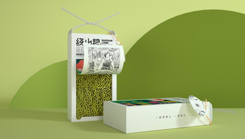 地域腔調(diào)！雜糧品牌VI設(shè)計
