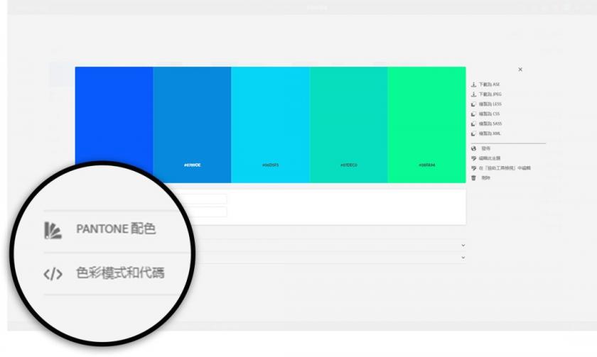我刪除了所有配色網站，只留下這一個