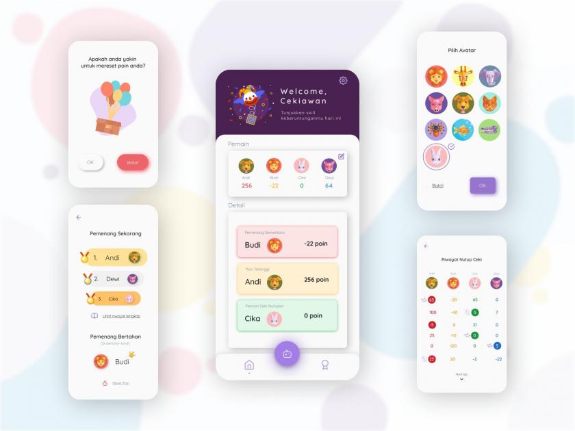 休閑時刻！12組游戲APP界面設(shè)計