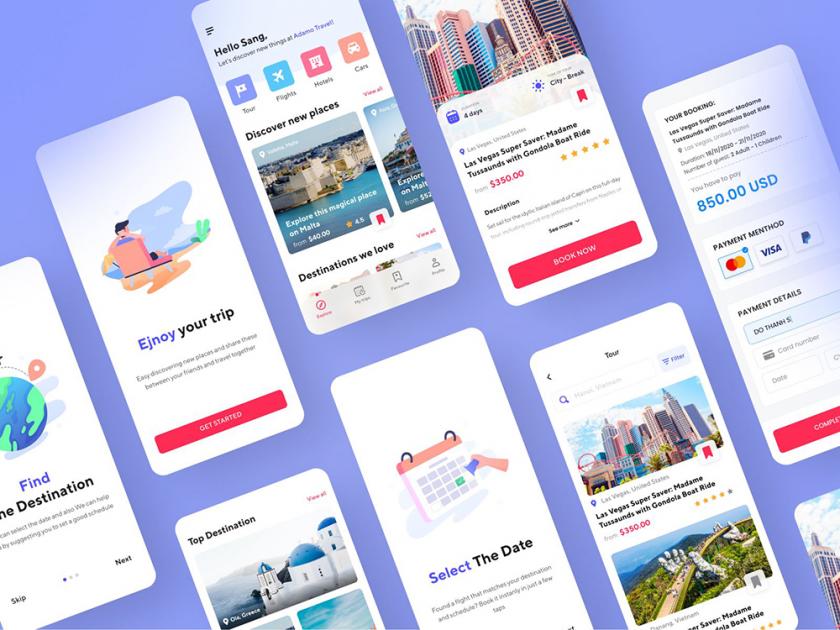 12組旅行類App界面設(shè)計(jì)