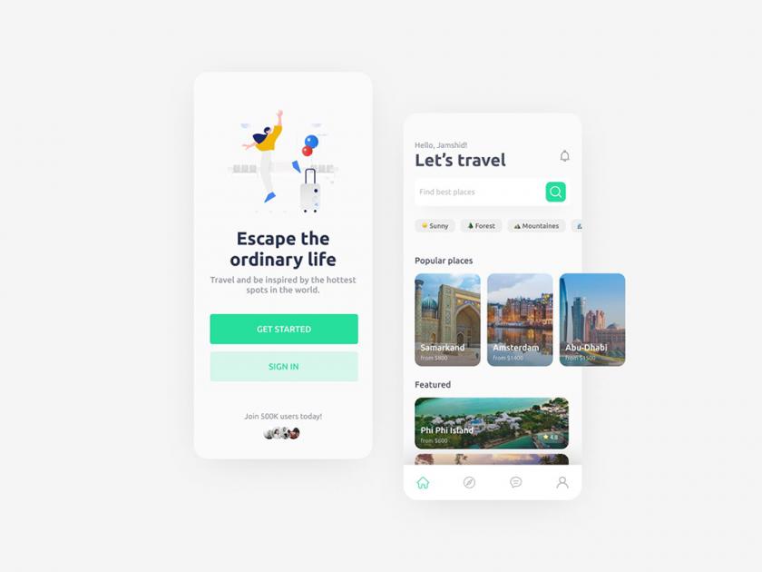 12組旅行類App界面設(shè)計(jì)