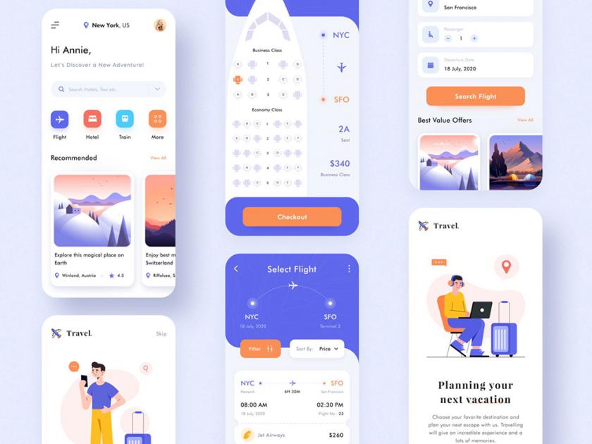 12組旅行類App界面設(shè)計(jì)
