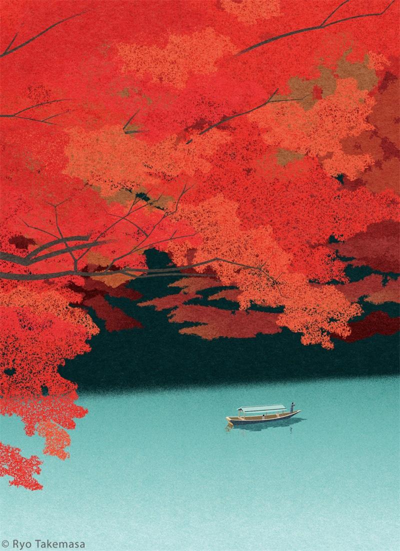 最美的風景！10款雜志插圖設計