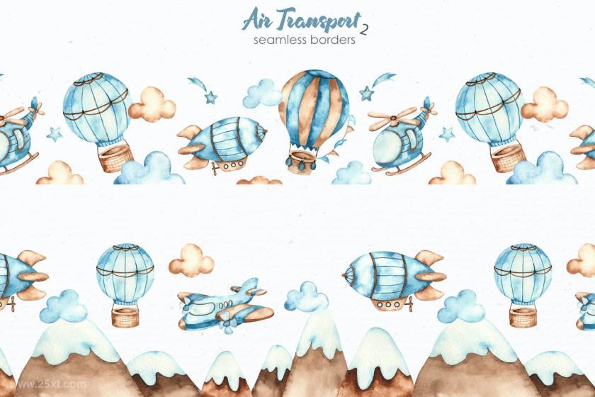 25xt-126180 WatercolorAirtransport2z6.jpg