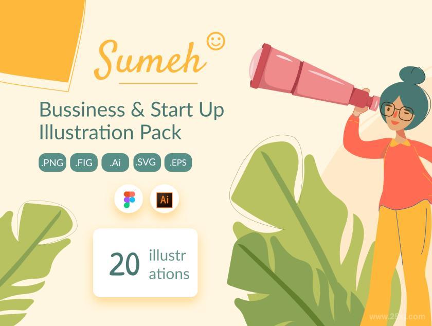 25xt-126793 Sumeh-BusinessandStartUpIllustrationPackz3.jpg
