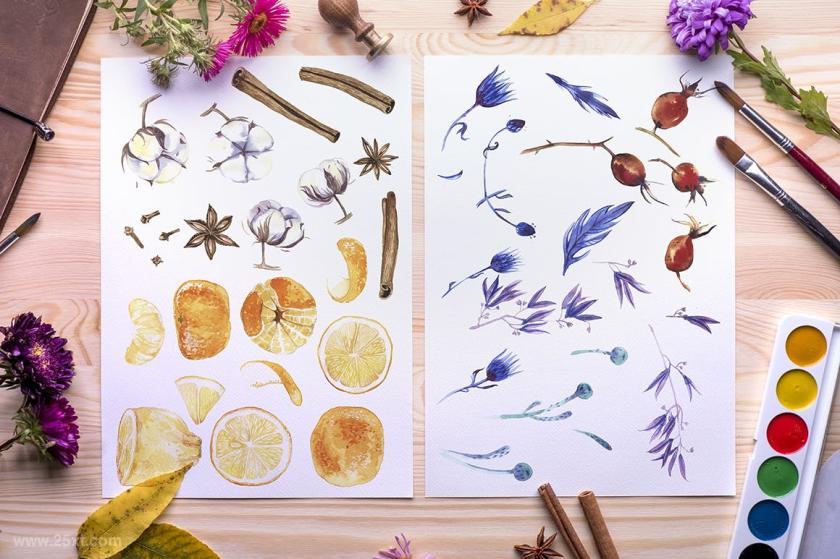 25xt-612355 WatercolorFlowersPackz5.jpg