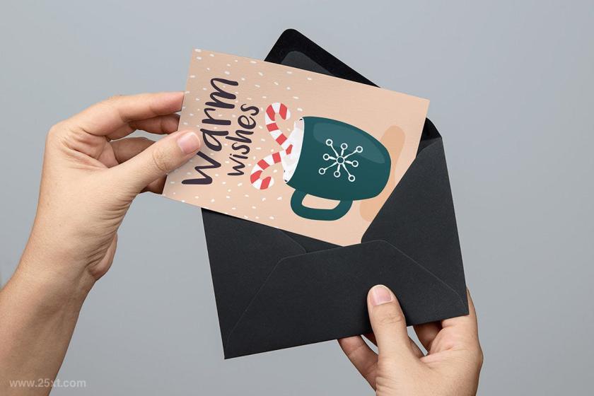 25xt-155492 SetofflatmodernhanddrawnChristmascardsz8.jpg