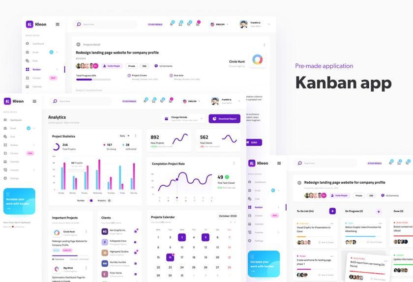 25xt-155149 Kleon-CleanAdminPanelDashboardUITemplatez6.jpg