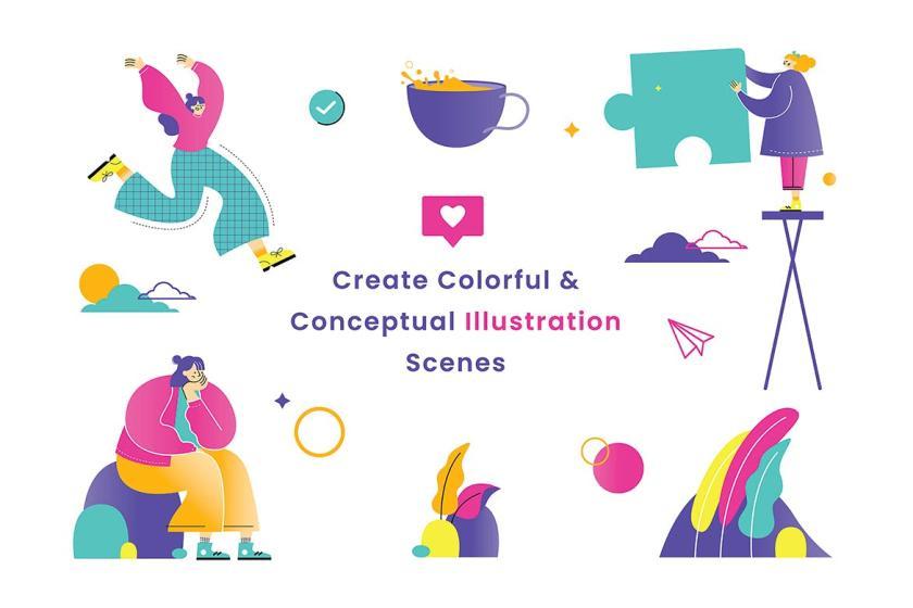 25xt-155556 BubblePopLandingPageIllustrationPackz4.jpg