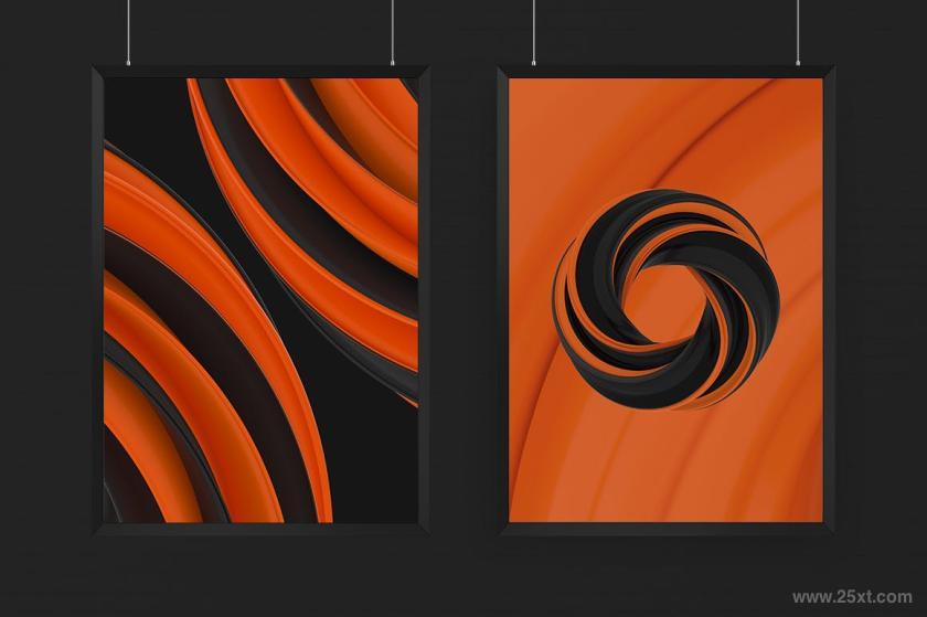 25xt-5042829 Abstract3DrenderingofTwistedShapesz6.jpg