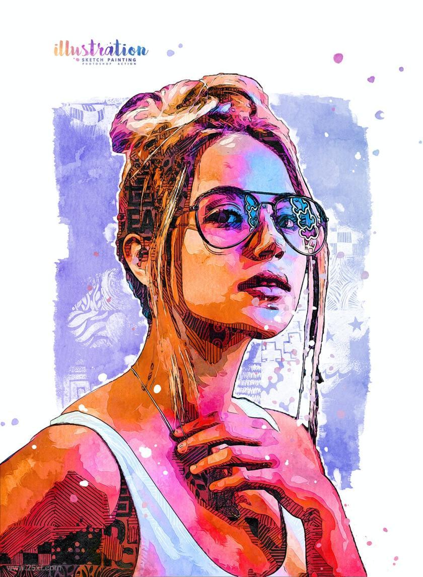 25xt-610534 IllustrationSketchPaintingPhotoshopActionz9.jpg