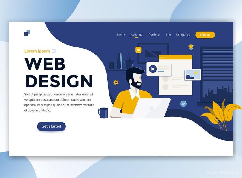 25xt-710943 LandingPageTemplateonVariousTopicsz11.jpg