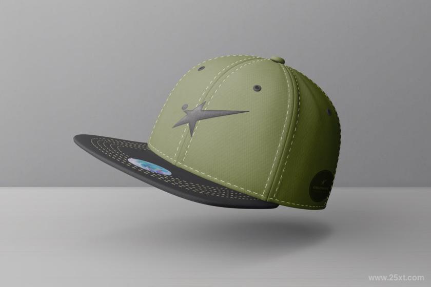 25xt-610229 SnapbackBaseballCapMock-UpsVol1z11.jpg