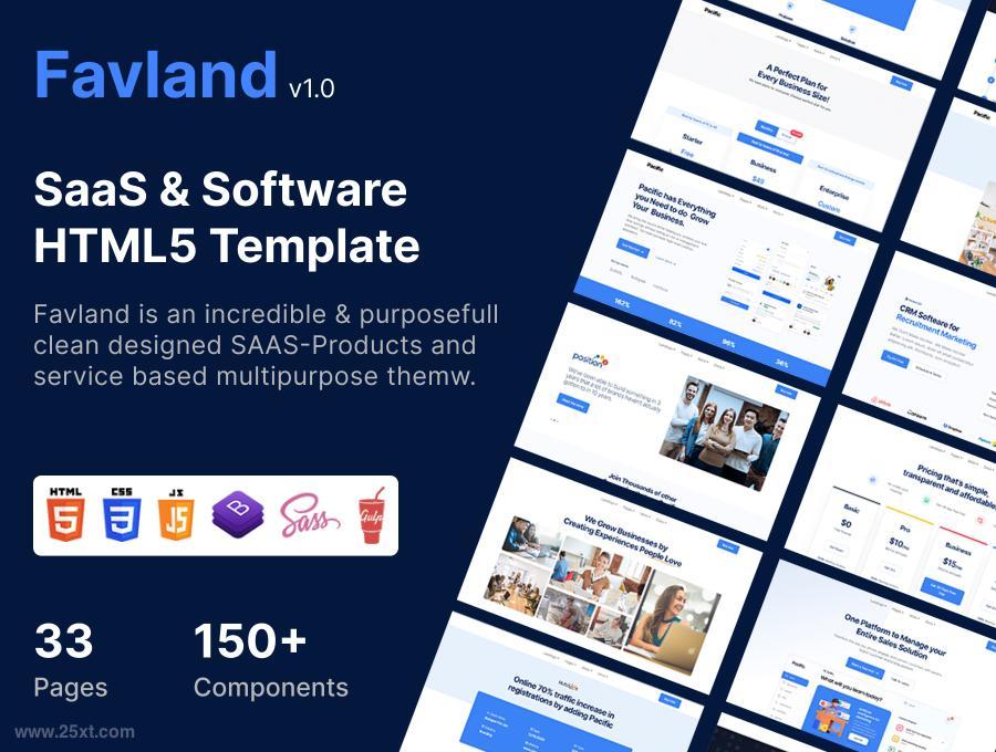 25xt-485063 FavlandSaaSSoftwareHTML5Templatez3.jpg