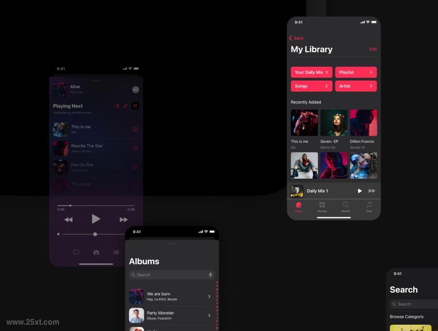 25xt-485049 GLORIES-MusicAppIOS14UIDesignTemplatez7.jpg