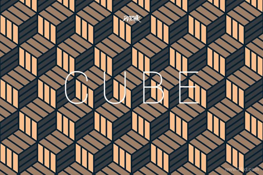 25xt-161013 CubeSeamlessGeometricBackgroundsVol04z6.jpg