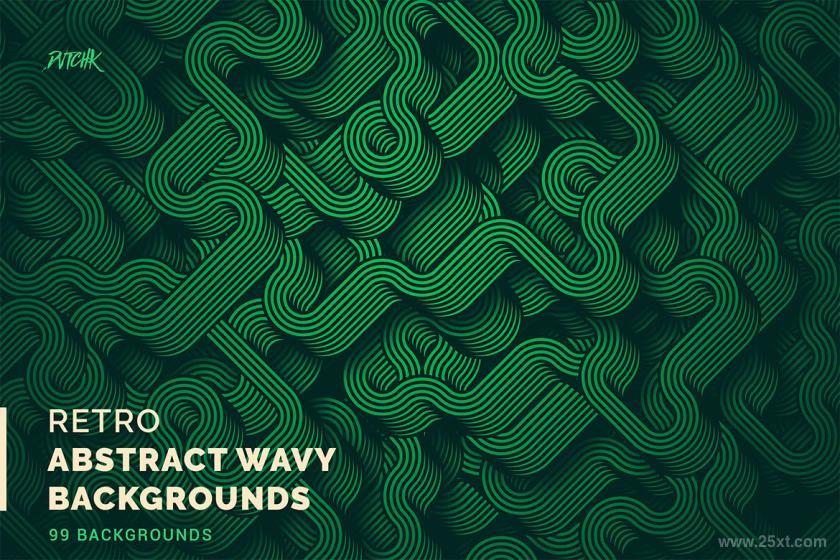 25xt-170393 RetroAbstractWavyBackgroundsz5.jpg