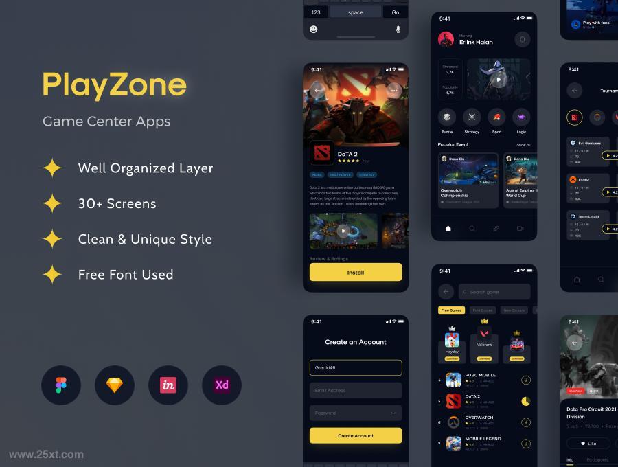 25xt-161778 PlayZone-GameCenterAppsUIKITz3.jpg