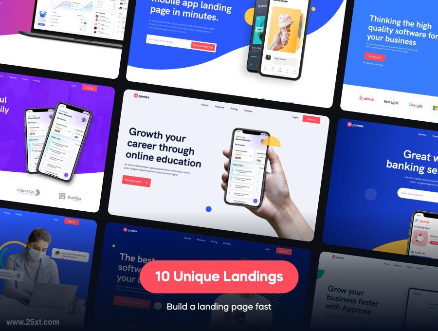 25xt-128783 Appmax-LandingPageDesignTemplatez4.jpg