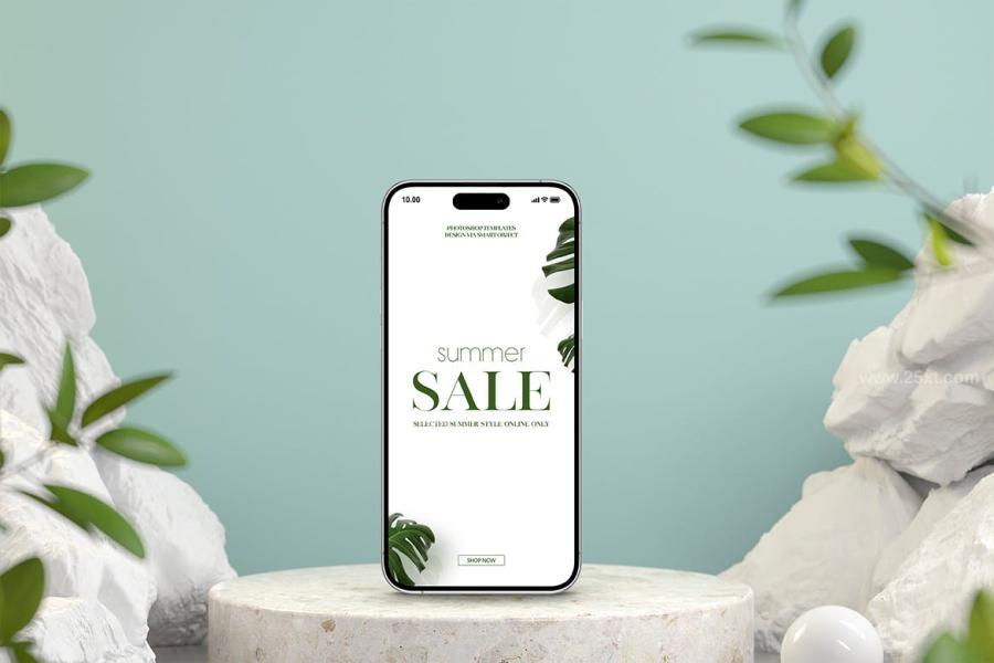 25xt-163195 iPhone-14-Pro-Max-Mockup-Green-Conceptz4.jpg