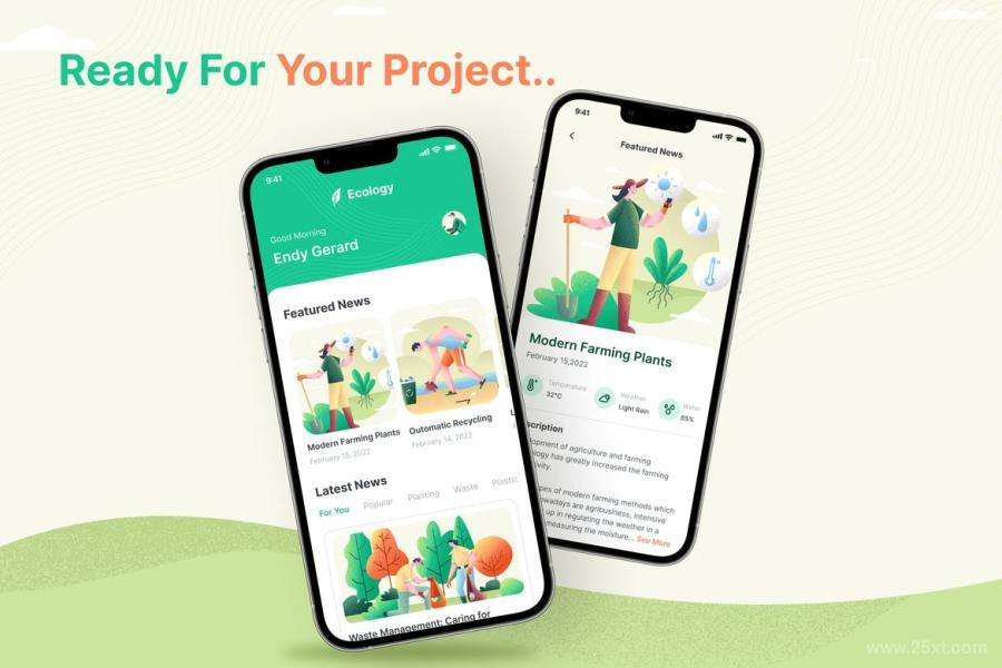 25xt-486737 Ecology-Environment-News-Mobile-App-UI-Kitz4.jpg