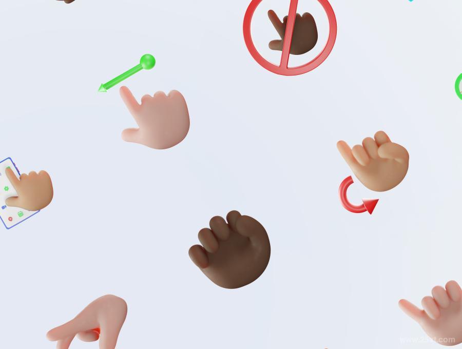 25xt-486522 Gestos–BestHandGestures3DillustrationPackz7.jpg