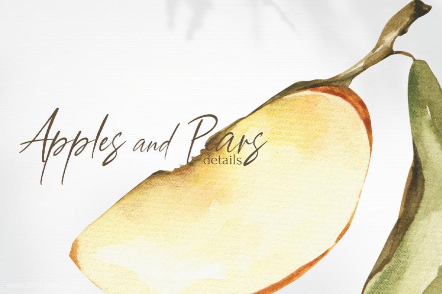 25xt-487677 Watercolor-Apples-clipart-Pears-png-collectionz4.jpg