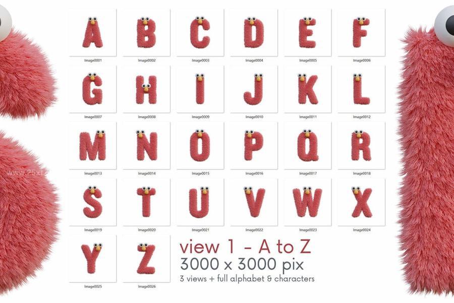 25xt-171118 Furry-Monsters---3D-Letteringz8.jpg