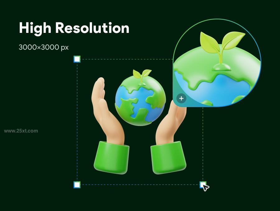 25xt-163890 Ecology-3D-Iconz3.jpg
