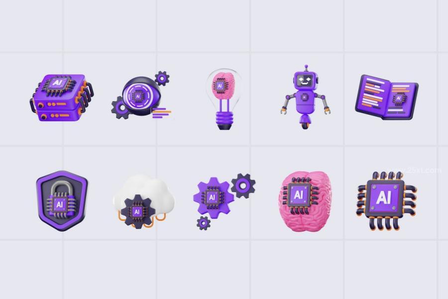 25xt-174565 Artificial-intelligence-3D-Icon-Packz6.jpg