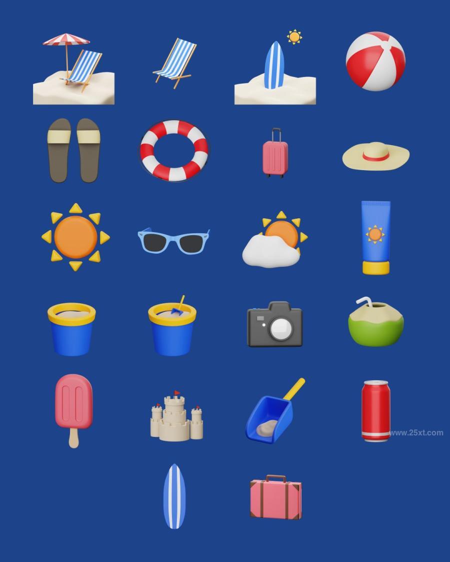 25xt-165375 Summer-3D-Icon-Setz3.jpg