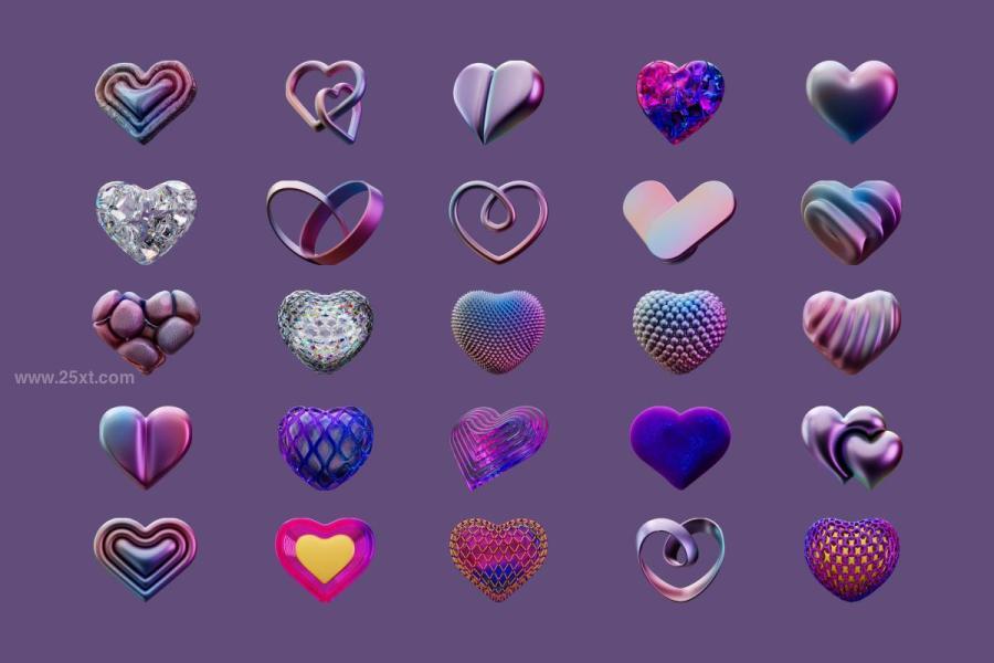 25xt-174960 3D-Abstract-Heart-Objectsz6.jpg