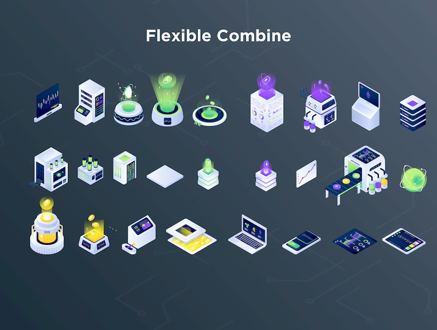 Cryptocurrency Business Isometric Kit Vol 01-1.jpg