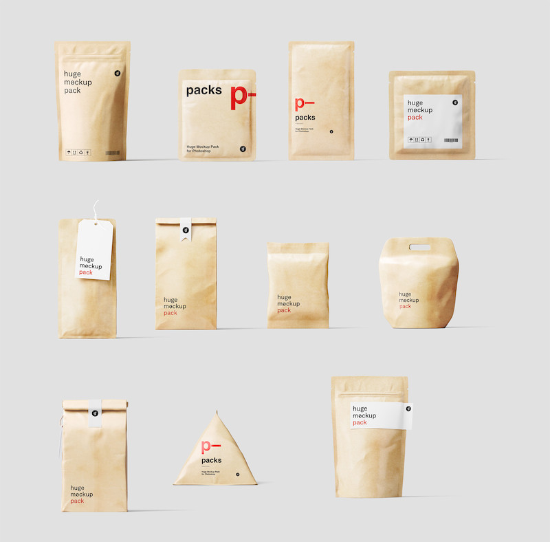 front  Plastic Pouch Bags Kraft.jpg