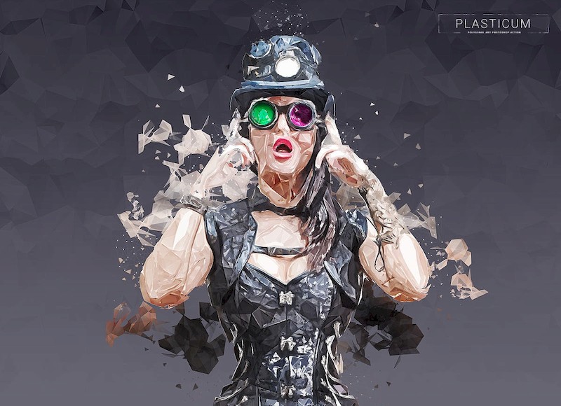 Plasticum - Polygonal Art Photoshop Action-5.jpg