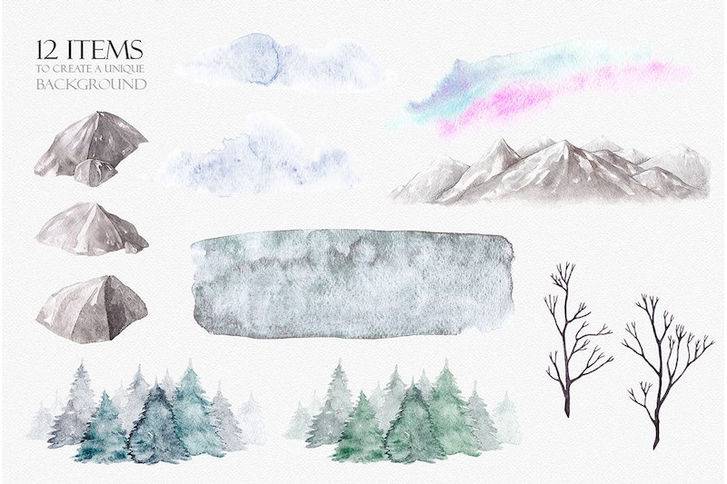 ARCTIC ANIMALS watercolor set-7.jpg