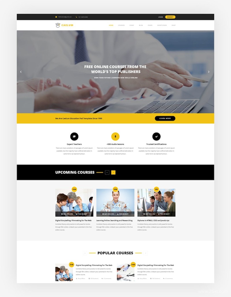 Caelum - Education PSD Teamplate-3.jpg
