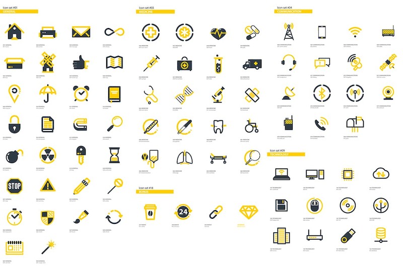 300+ Flat Icons Package-6.jpg