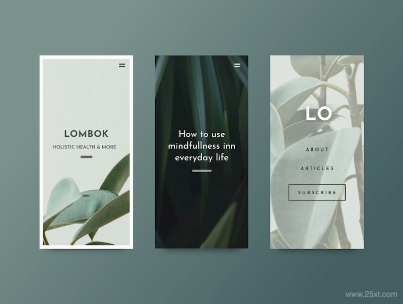 Lombok - Botanical UI Kit-1.jpg