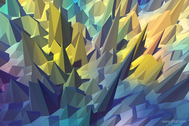 Sharp Polygon 3D Background Set-1.jpg
