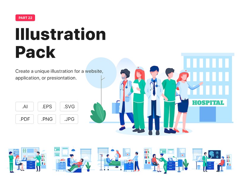 Virgo - bHospital and Healthcare Vector Scenes-1.jpg