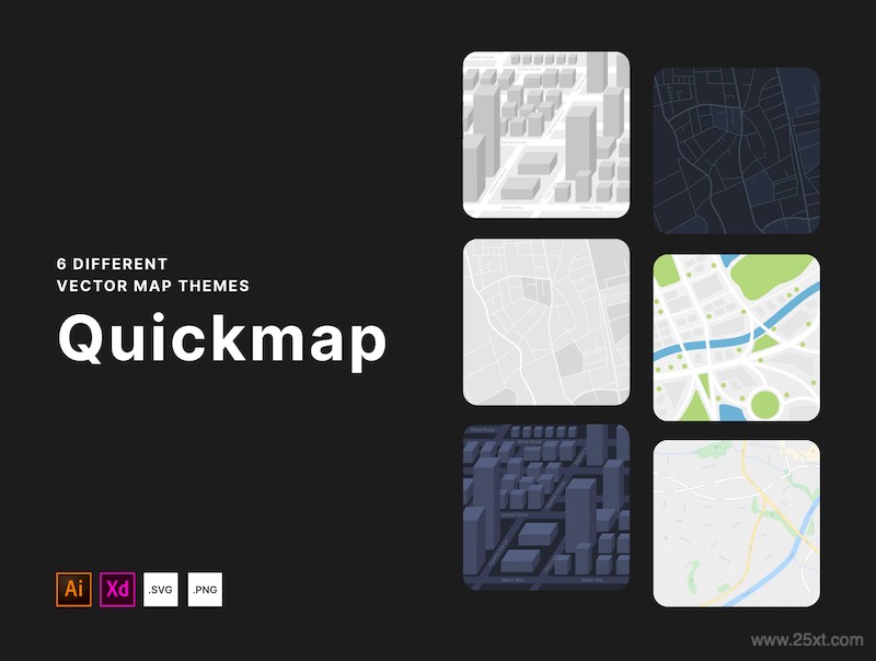 Quickmap | 6 Vector Map Styles-2.jpg