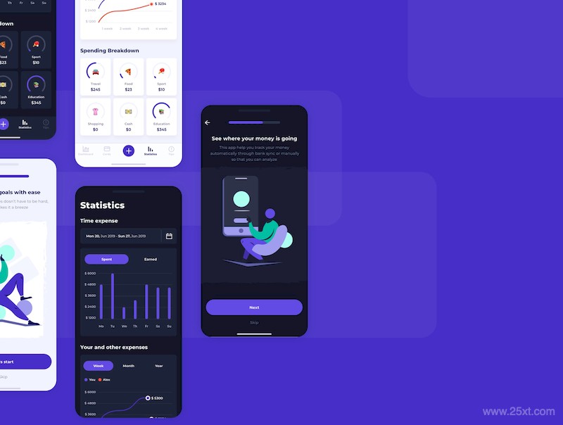 Budget Planner iOS UI Kit-2.jpg