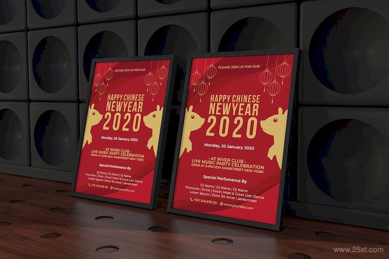 Chinese New Year Invitation Flyer and Red Packet-3.jpg